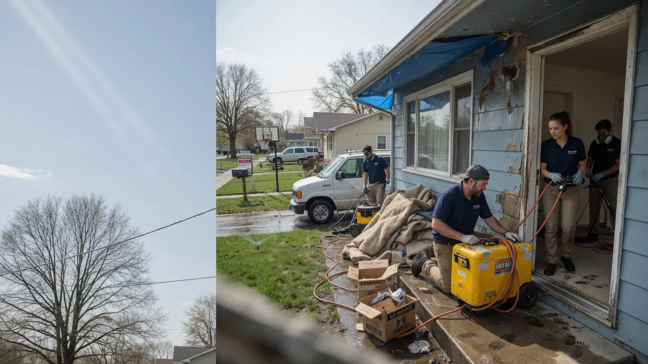 Basement Flood Cleanup in Wallpack Center, NJ near me